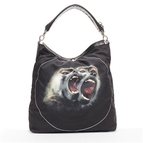 givenchy monkey brothers bag|GIVENCHY Riccardo Tisci Monkey Brothers Nightingale nylon.